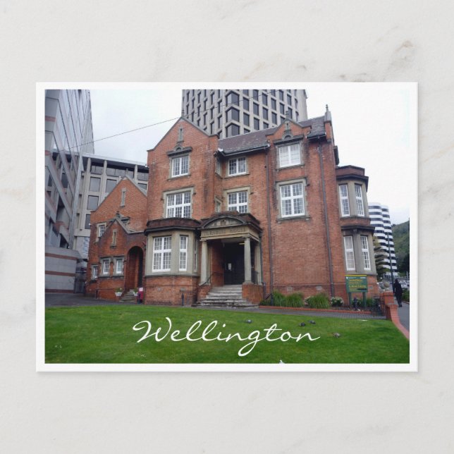 turnbull house wellington postcard (Front)