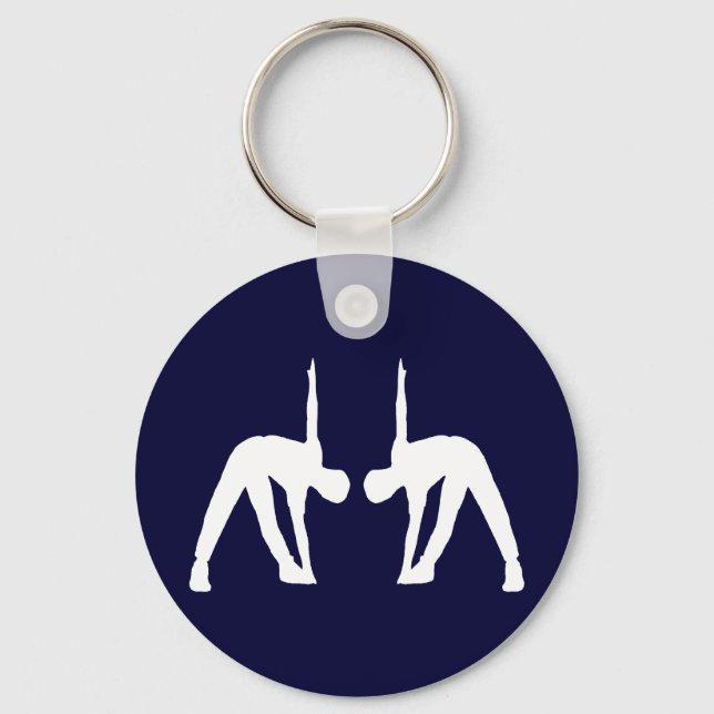 turnen gymnastik gymnastics key ring (Front)
