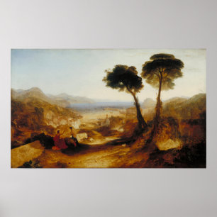Turner - Bay Of Baiae With Apollo and Sibyl Poster