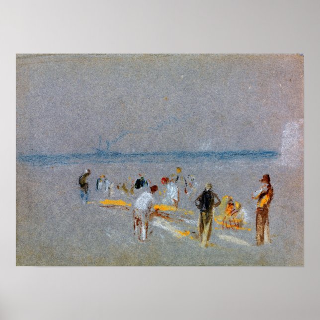 Turner - Cricket On Goodwin Sands Poster (Front)