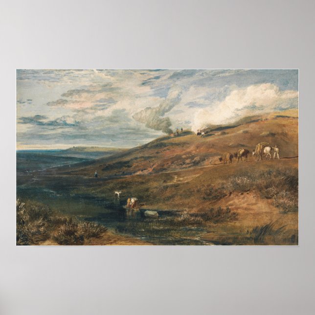 Turner - Dartmoor Source Of Tamar and Torridge Poster (Front)