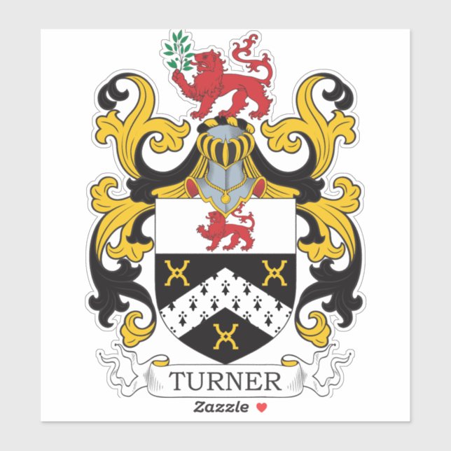 Turner Family Crest (Sheet)