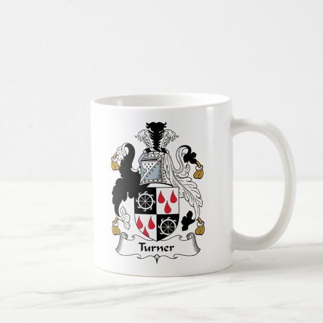 Turner Family Crest Coffee Mug (Right)