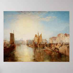 Turner - Harbour Of Dieppe Poster