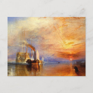 turner, j m w - the fighting téméraire tugged to h postcard