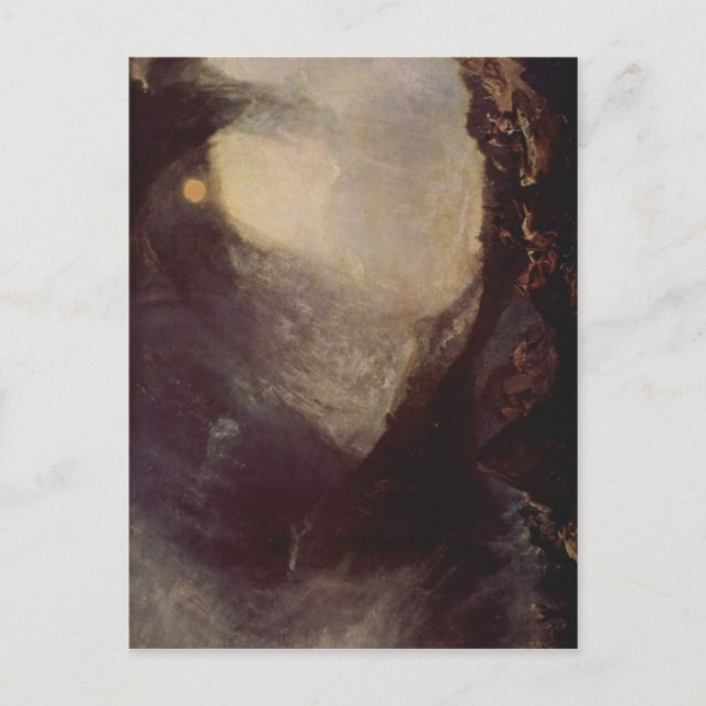 Turner, Joseph Mallord William Schneesturm: Hannib Postcard (Front)