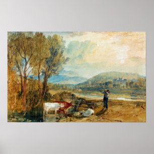 Turner - Lulworth Castle Dorset Poster