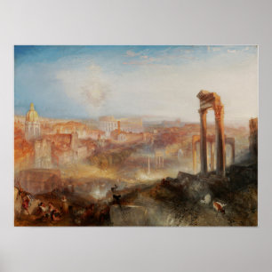 Turner - Modern Rome-Campo Vaccino Poster