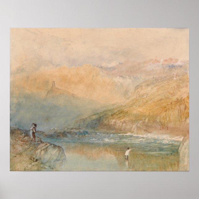Turner - On Mosell Near Traben Trarbach Poster (Front)