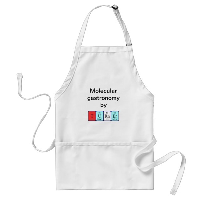 Turner periodic table name apron (Front)