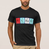 Turner periodic table name shirt (Front)