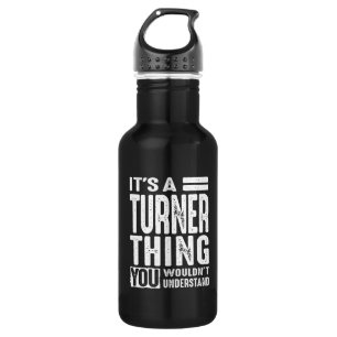 Turner Personalised Name Birthday 532 Ml Water Bottle