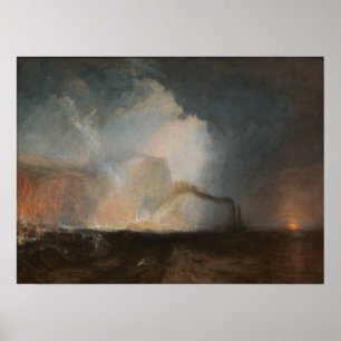Turner - Staffa Fingal's Cave Poster