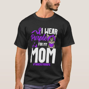 Turner Syndrome Awareness Cat Mum Survivor Turner T-Shirt