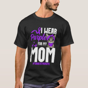 Turner Syndrome Awareness Cat Mum Survivor Turner T-Shirt