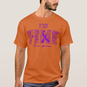 Turner Syndrome Awareness Fine Ribbons In This Fam T-Shirt