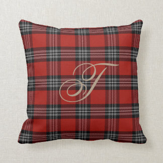 Turner Tartan Monogram Pillow