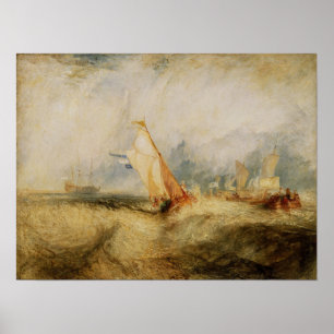 Turner - Van Tromp Going About To Please His Maste Poster