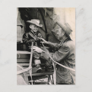TURNIN' OVER THE REINS #52 POSTCARD