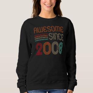 Turning 14 Years Old Awesome Since 2008 14th Birth Sweatshirt