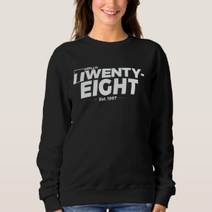 Turning 28th Birthday - Hello Twenty-Eight - est. Sweatshirt