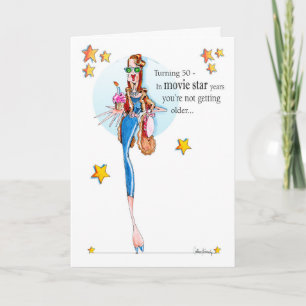 Turning 50 & Fabulous! Card