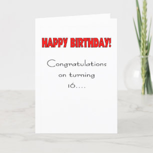 turning 61 birthday greeting card