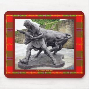 Turning of the Bull Mouse Pad