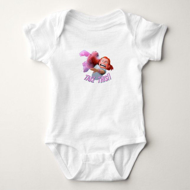 Turning Red Cute Baby Bodysuit (Front)