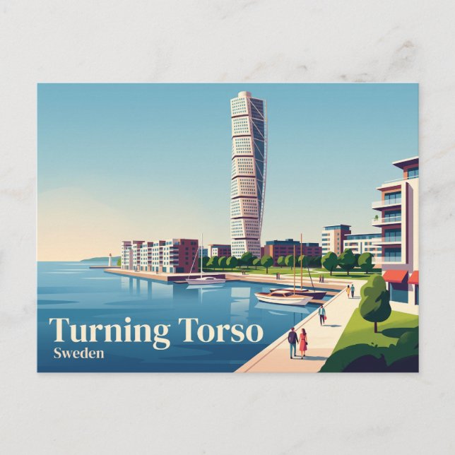 Turning Torso Sweden Postcard (Front)