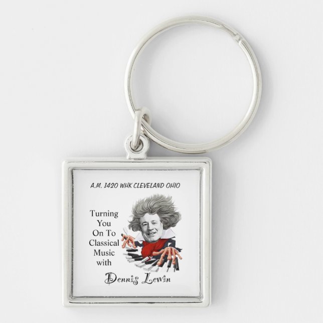 Turning You On To Classical Music Key Ring (Front)