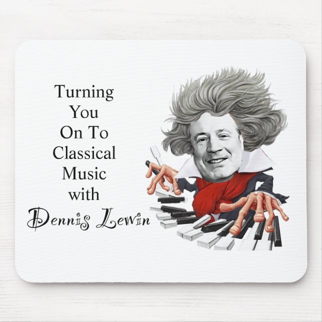 Turning You On To Classical Music Mouse Mat (Front)