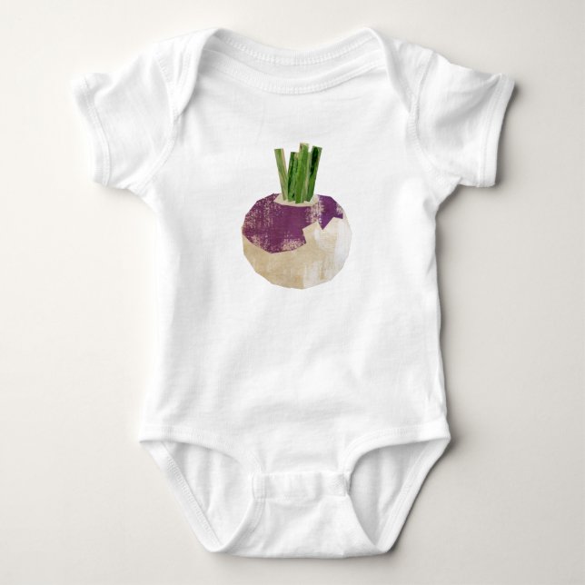 Turnip Baby Bodysuit (Front)