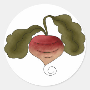 Turnip Classic Round Sticker