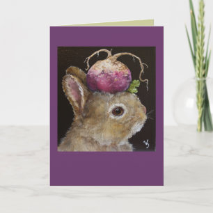 turnip hatted bun card