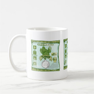 Turnip Seeds Growing Vegetables Coffee Mug