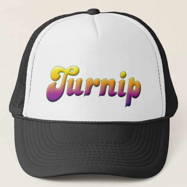 Turnip Trucker Hat (Front)