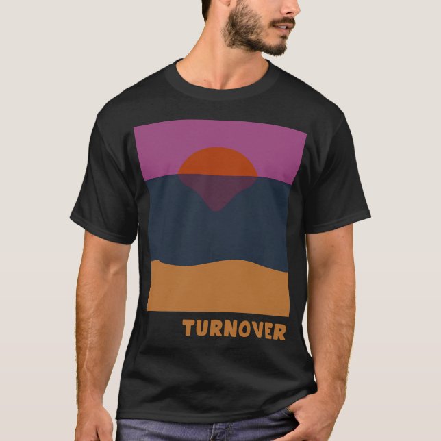 Turnover Sunset Beach T-Shirt (Front)