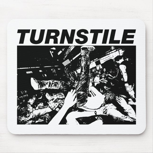 Turnstile  mouse mat (Front)