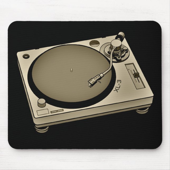Turntable2 Mouse Mat (Front)