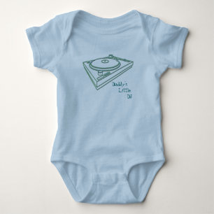 turntable 7, Daddy's Little DJ Baby Bodysuit