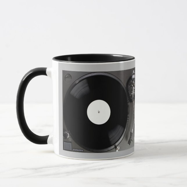 Turntable for the Audiophile Mug (Left)