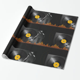Turntable Glossy Wrapping Paper