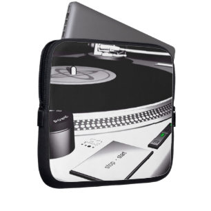 Turntable Laptop Sleeve