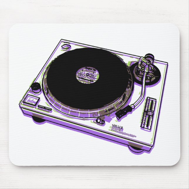 Turntable Mouse Mat (Front)