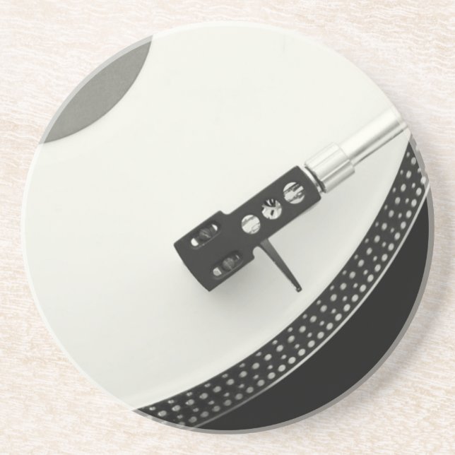 Turntable Needle Record Player Coaster (Front)