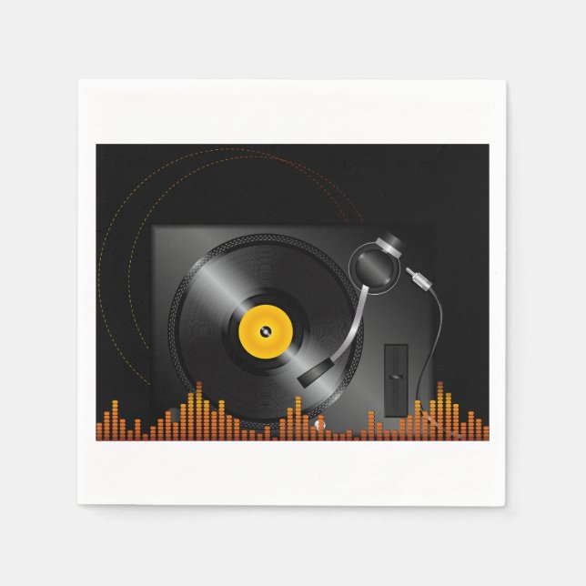 Turntable Paper Napkins (Front)