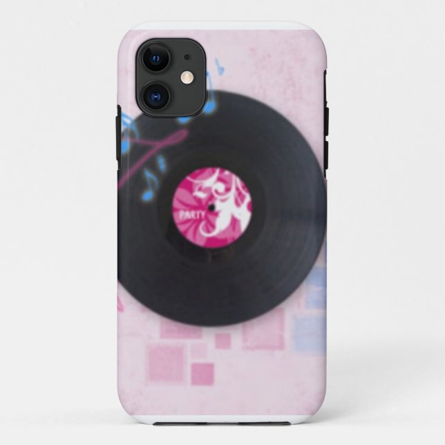 Turntable Pink Phone Case (Back)