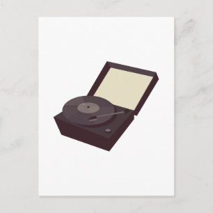 Turntable Postcard