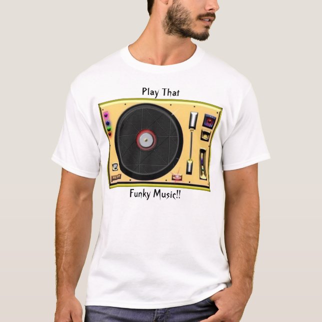 Turntable "T" T-Shirt (Front)